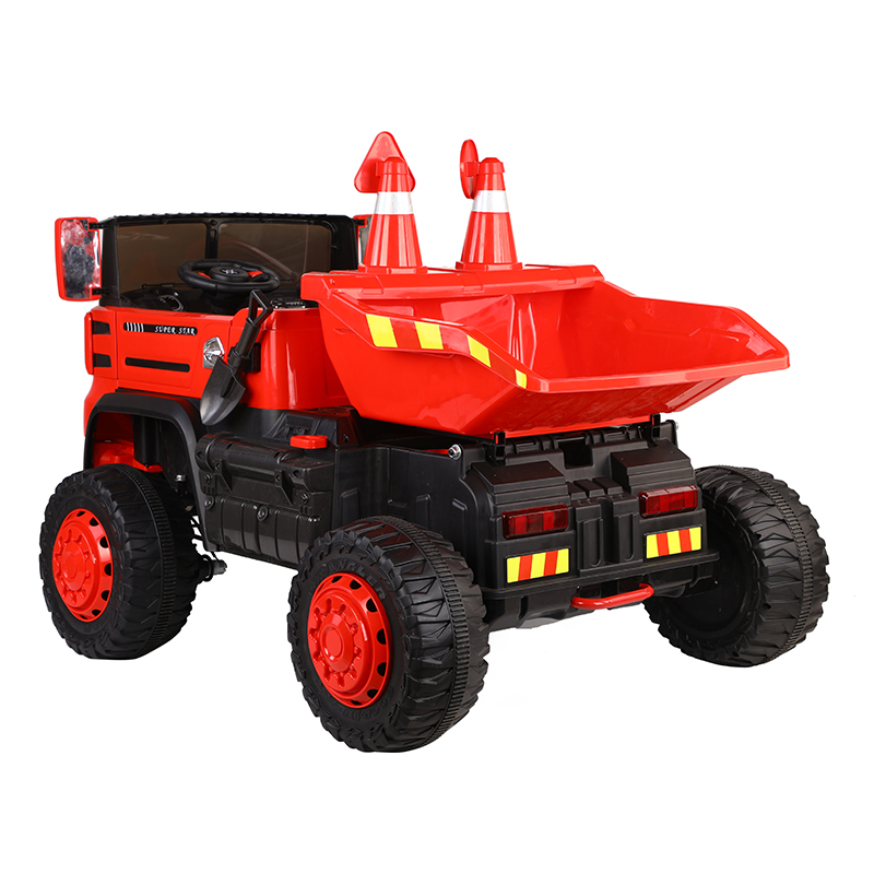 TRACTOR ELECTRICO A BATERIA 6V DUMP TRACK de juguete