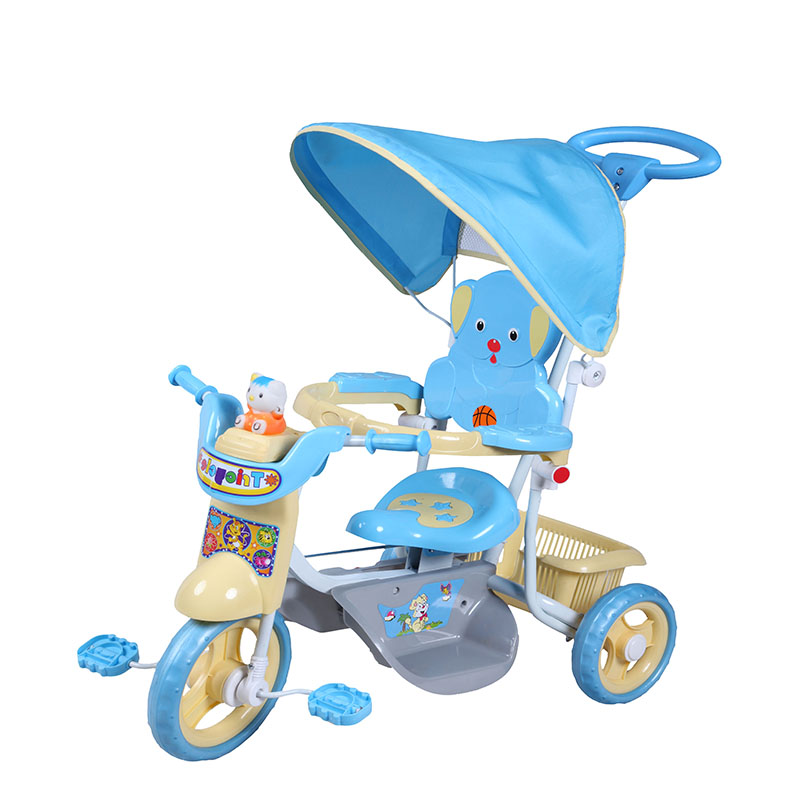 Baby trehjuling med push Bar SB3101DP