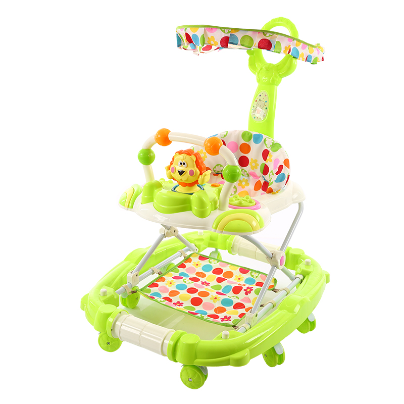 Baby Walker miaraka amin'ny Push Bar (2)