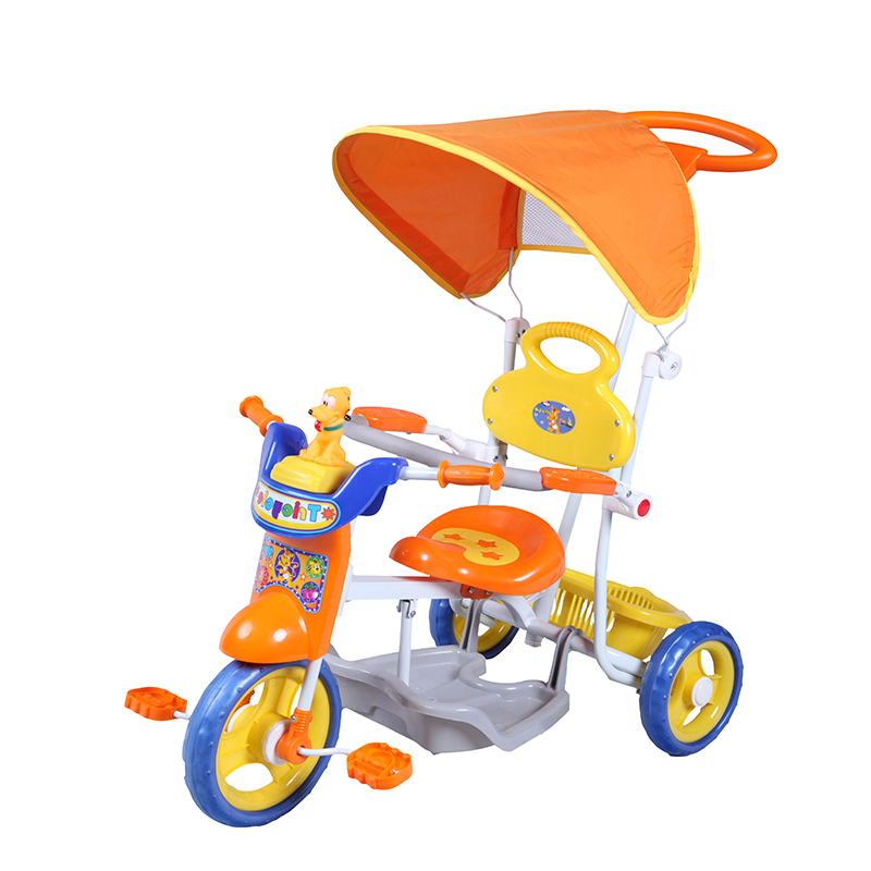Triciclo para niños con parasol ajustableSB3106GP