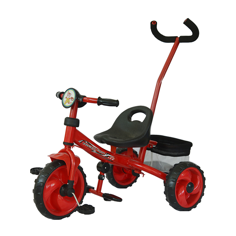 Triciclo para niños con barra de empuje BLT08-1