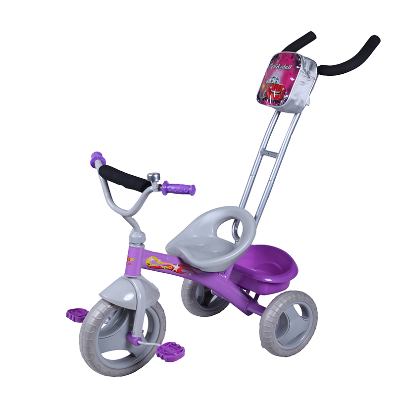 Kids Tricycle kalawan Push cecekelan SB306AT