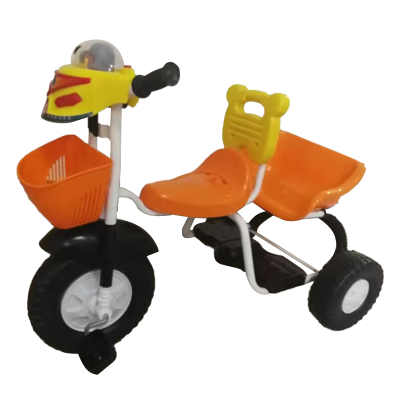 Tricicle infantil amb dos seients H108D (5)