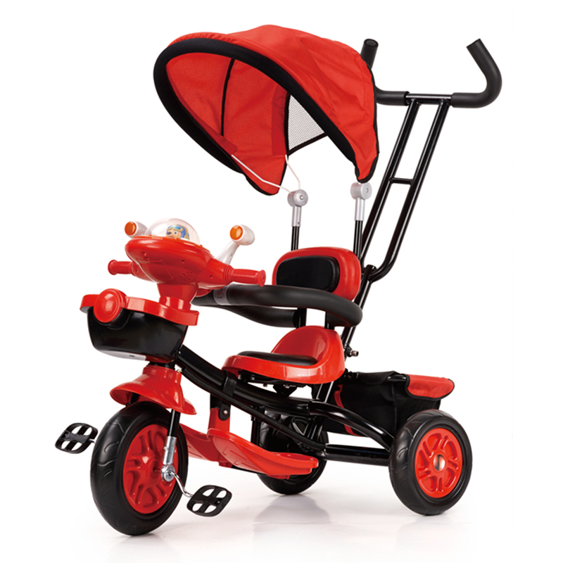 Tricycle With Push Bar 971P (4)