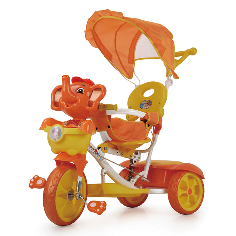 Tricycle nrog Elephant Design 870-4 (3)