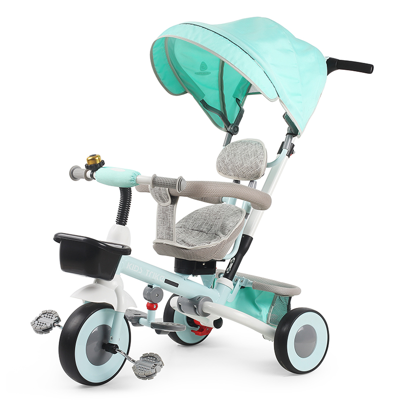 Trike with Folding Push Bar 901-1B (2)