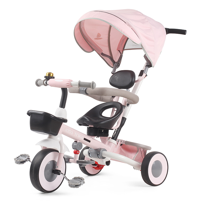 Trike עם מוט דחיפה מתקפל 901-1B (3)