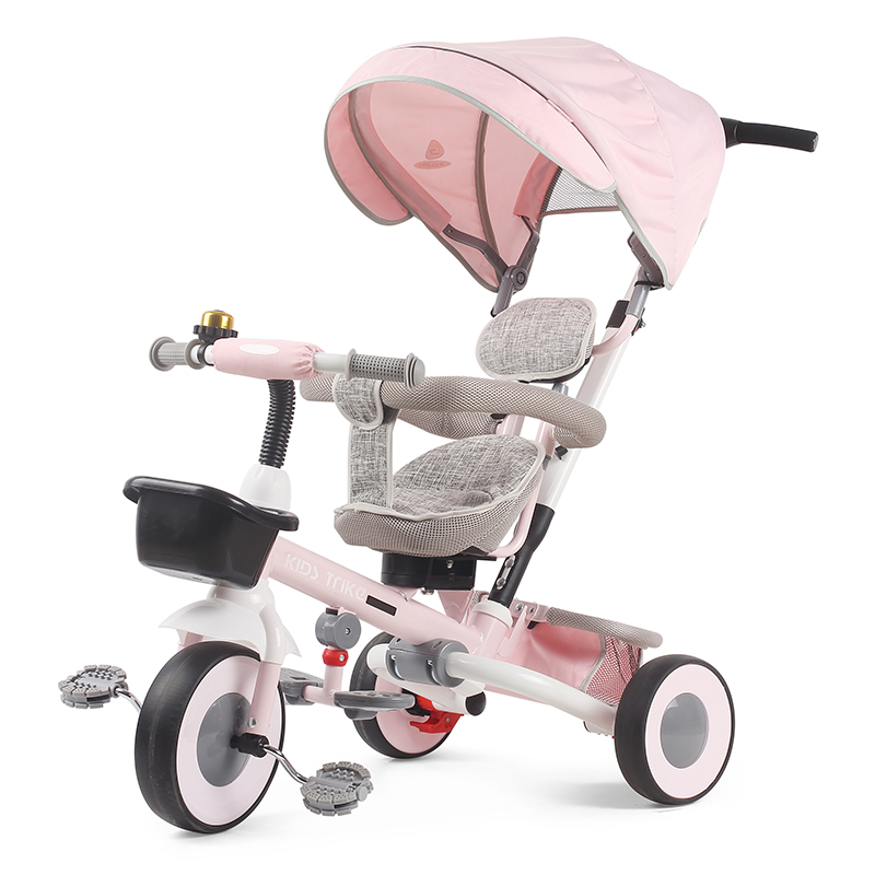 Trike with Folding Push Bar 901-1B (4)