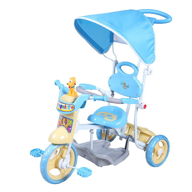 난간이 있는 아기 세발자전거 (3)