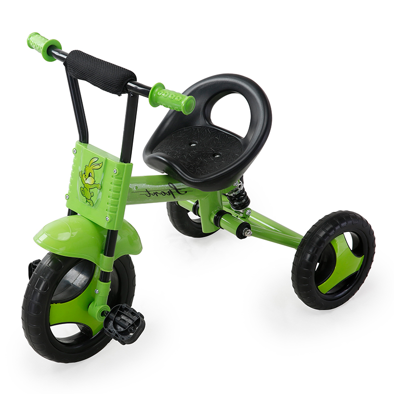 دراجة ثلاثية العجلات للأطفال مع تعليق (3)