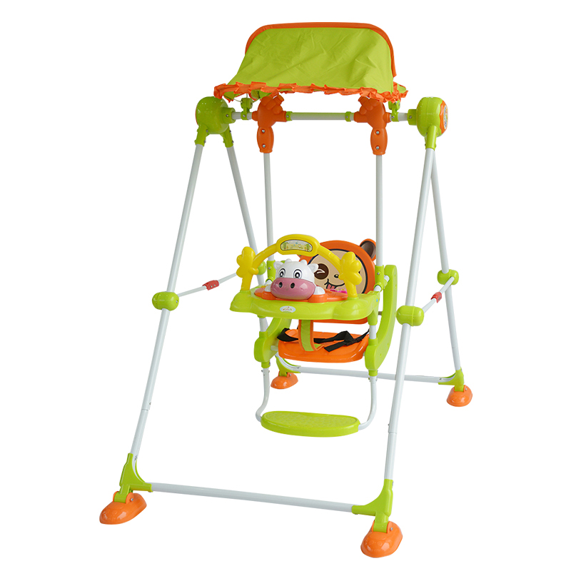 cute children swing with canopy (2)