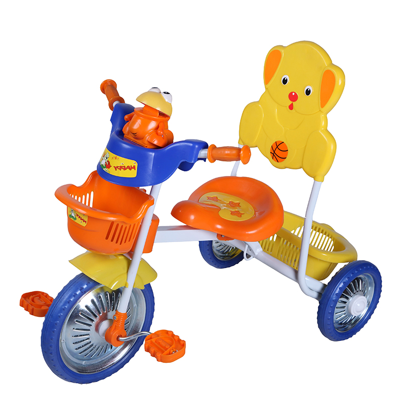 Kids tricycle nrog cartoon tsim (2)