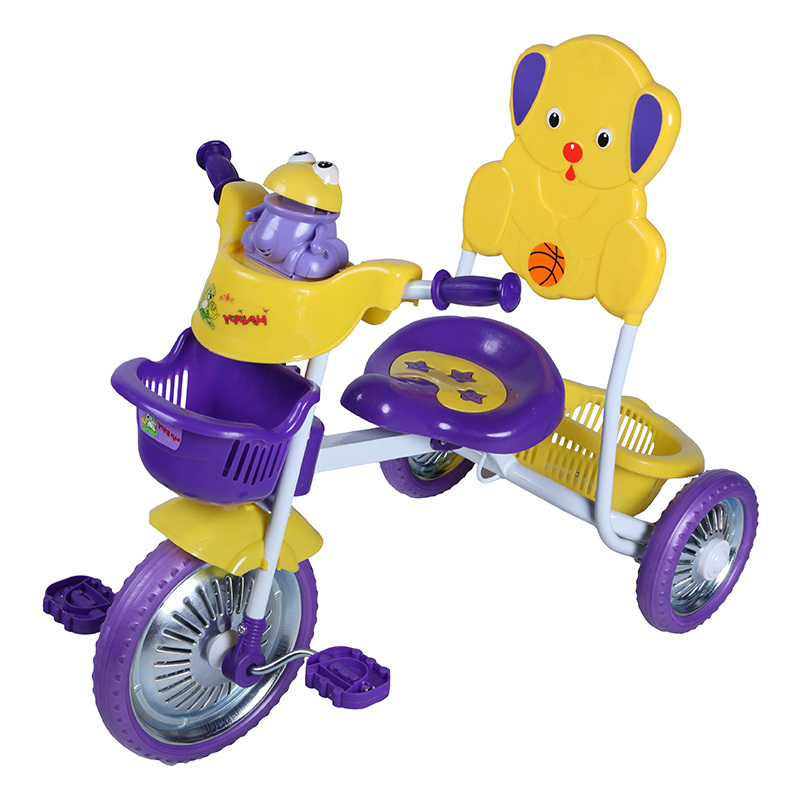 Kids tricycle nrog cartoon tsim (3)