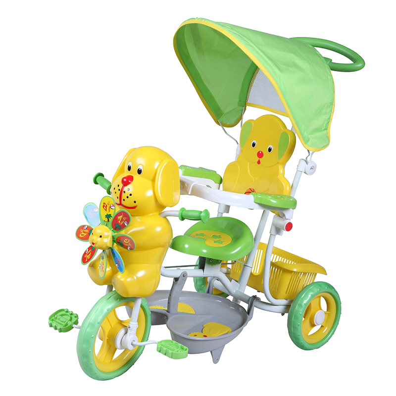 trehjulssykkel for barn med fotbrett (1)