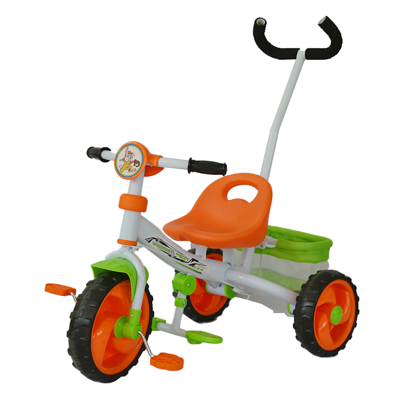 tricycle pour enfants avec barre de poussée (2)