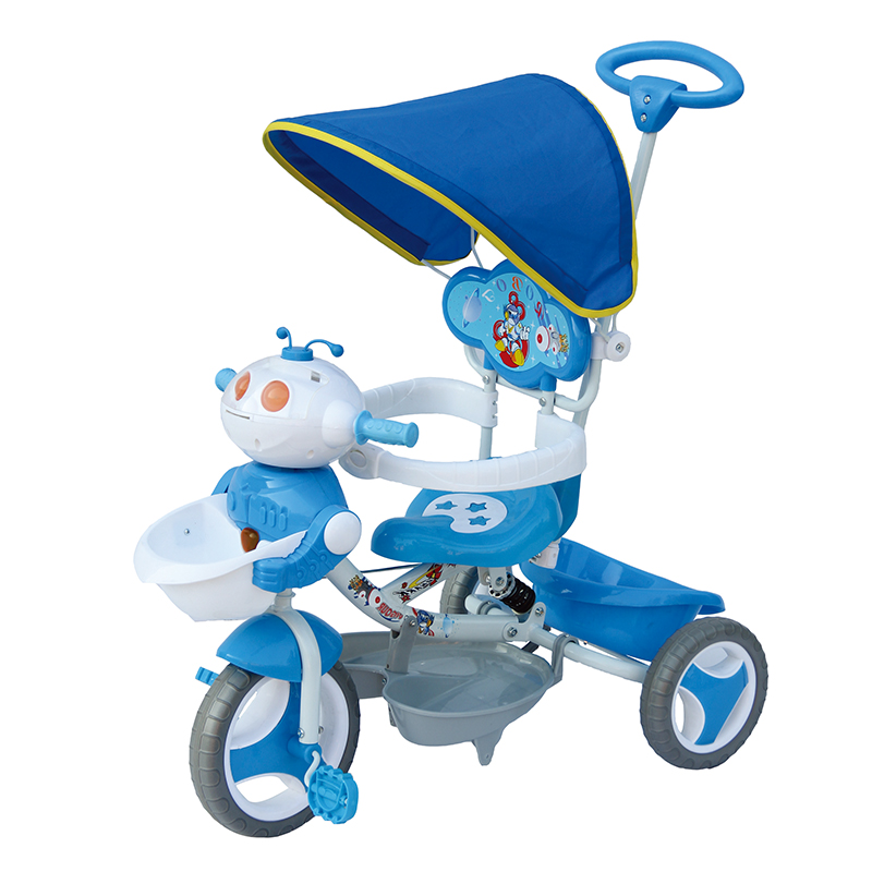 robot dizaynlı uşaq üç təkərli velosiped (3)