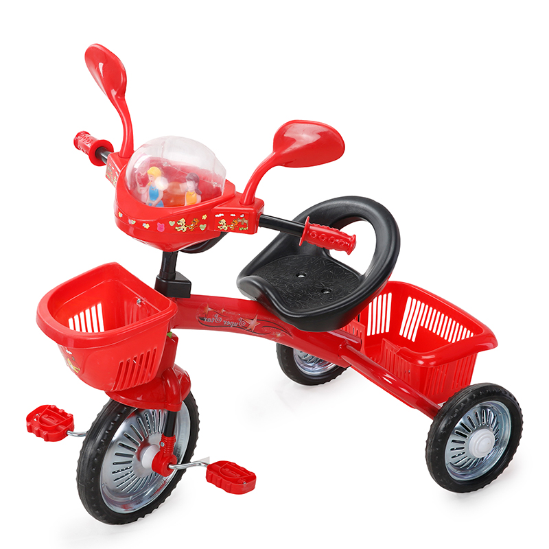 basikal roda tiga kanak-kanak dengan tong penyimpanan (2)
